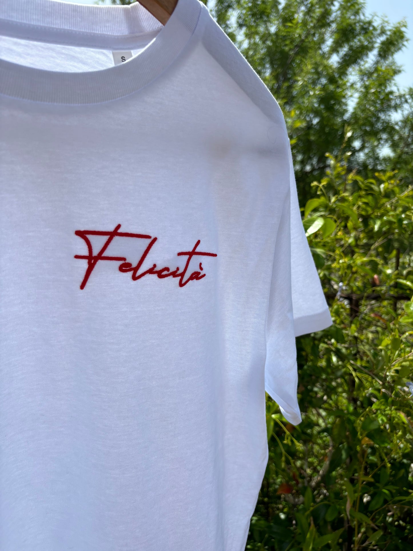 T-Shirt Felicità 100% Cotone Biologico