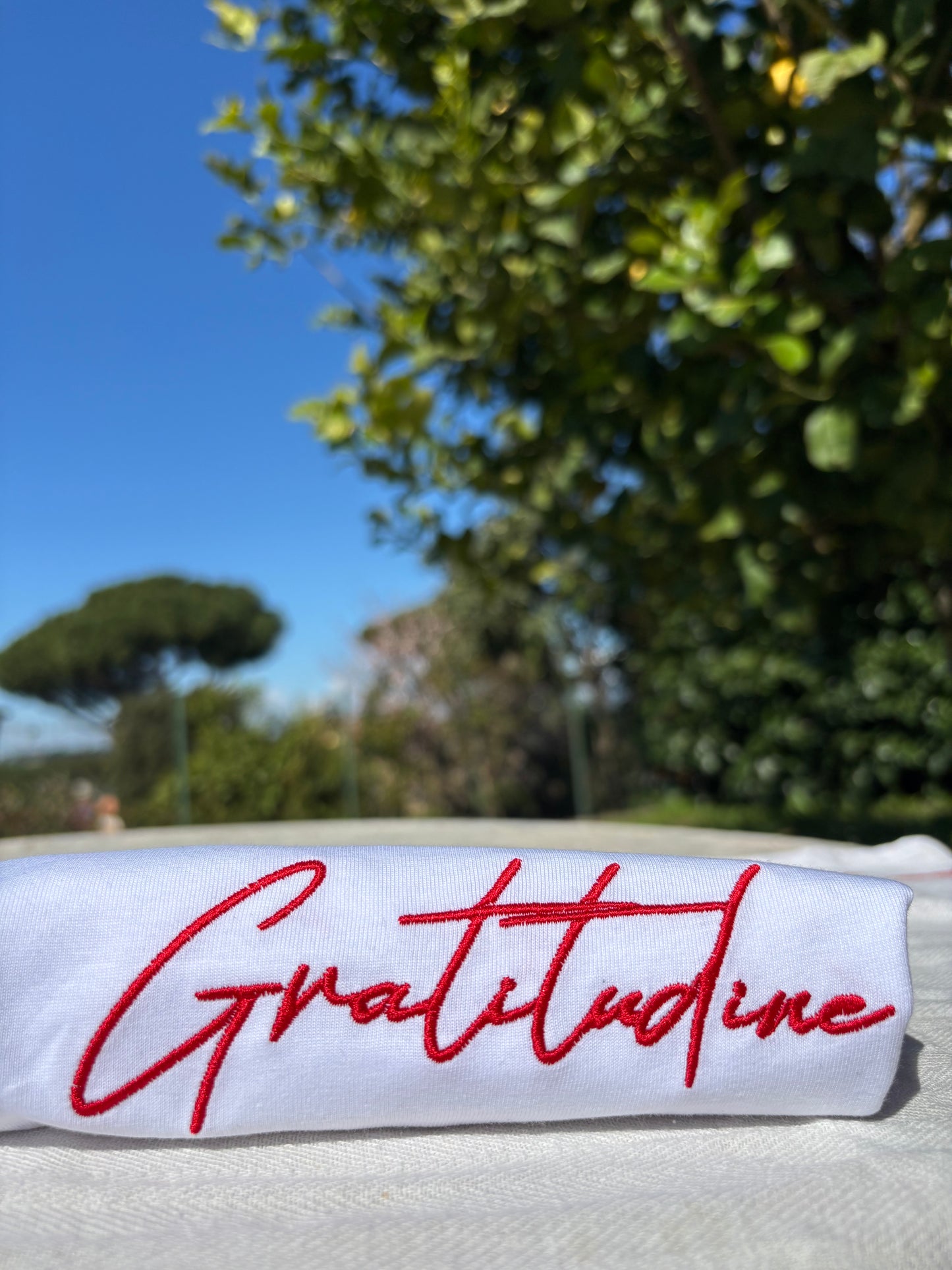 T-Shirt Gratitudine- 100% Cotone Organico